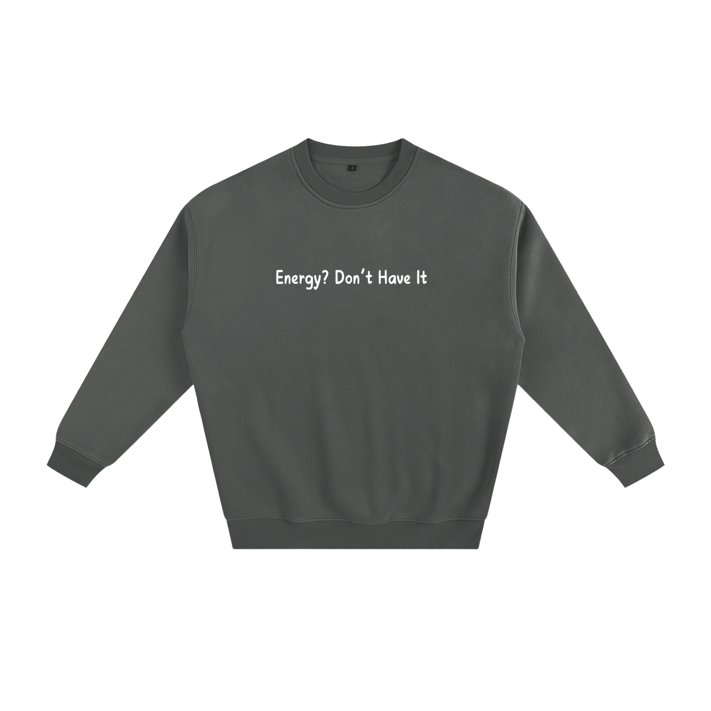 printed,crewneck